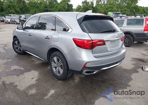 2020 Acura Mdx Standard из США, поврежденный, VIN 5J8YD4H30LL051645